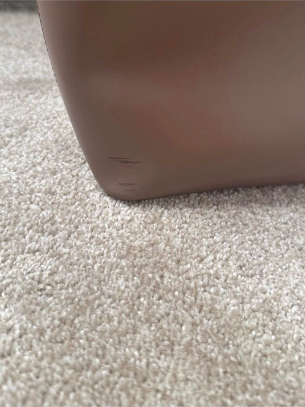 kate spade Mauve-Taupe Leather Tote with Charm - Picture 4 of 4